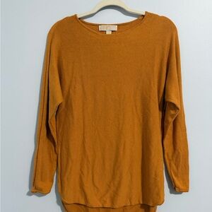Michael Kors Golden Long Sleeve Top